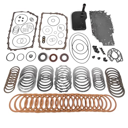 TEKKOAUTO 6L80E 6L90E Transmission Master Rebuild Kit with Gaskets Replacement for Chevy Avalanche Camaro Suburban 1500 2500 GMC Savana Sierra 1500 2500 2006-2021