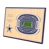 YouTheFan NFL Dallas Cowboys 3D StadiumViews Desktop Display - AT&T Stadium