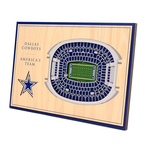 YouTheFan NFL Dallas Cowboys 3D StadiumViews Desktop Display - AT&T Stadium