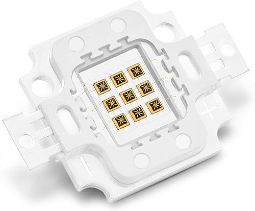 Chip de led de 10 W de alta potencia 1000watts 50 volts Chip de led de 10 W de alta potencia 1000watts 50 volts