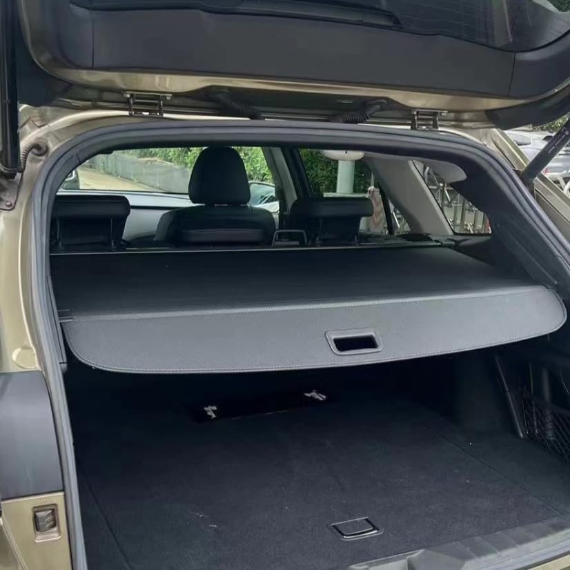 Cache-bagages rideau rangement coffre Tesla Model Y rétractable - 2