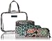 Vera Bradley Luggage Women's Four-Piece Cosmetic Organizer Nomadic Floral Cosmetic Bag