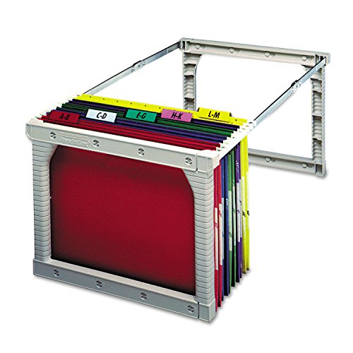 Cadre de dossier suspendu plastique 61-68.6 cm Pendaflex rangement tiroir classeur argent