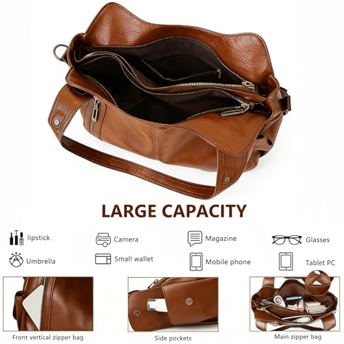Bolso tote hombro grande para mujer miniatura 5