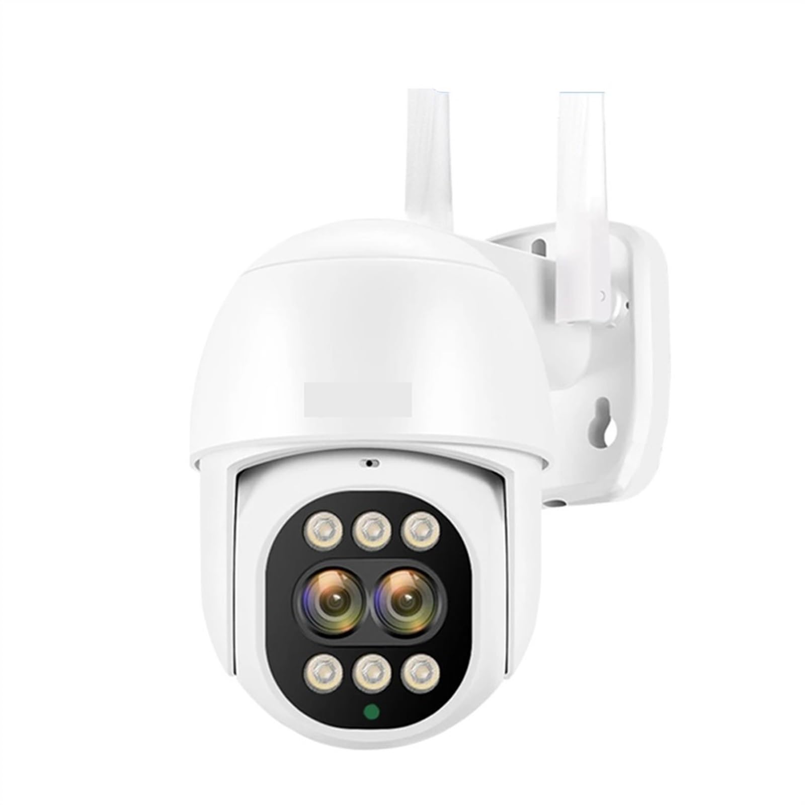 Caméra de sécurité, 4K 8MP PTZ caméra IP dôme de Vitesse détection Humaine extérieure 10X Zoom numérique Wilress vidéo CCTV Surveillance(WiFi Add 128G Card)