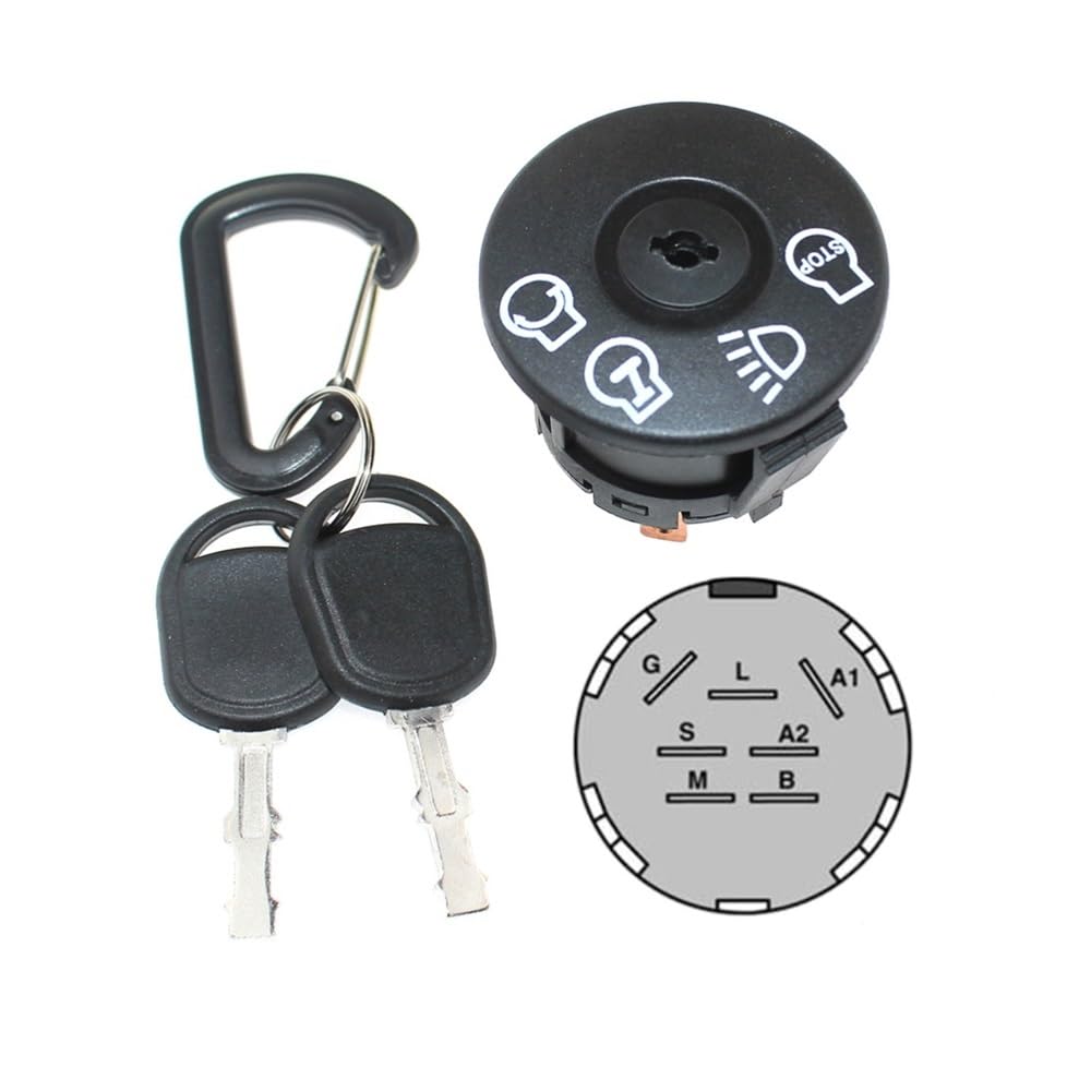 Llave de encendido de repuesto compatible con componentes 175566 y 532175566