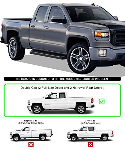 Estribos Running Boards para Chevy Silverado y GMC Sierra miniatura 2