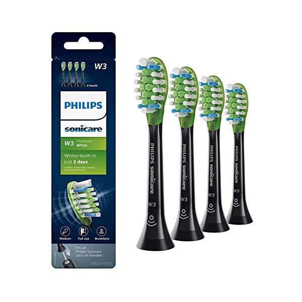Philips Sonicare HX9064/95 Bürstenköpfe 4 Stück schwarz