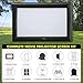 Talvania 33 Feet Inflatable Projector Screen for Outdoor and Indoor TV Movie Watching, Huge Screen, Blower, Tie Downs, Stakes, Sandbags and Storage Bag, Quick Blow Up, Jumbo (33' Black)