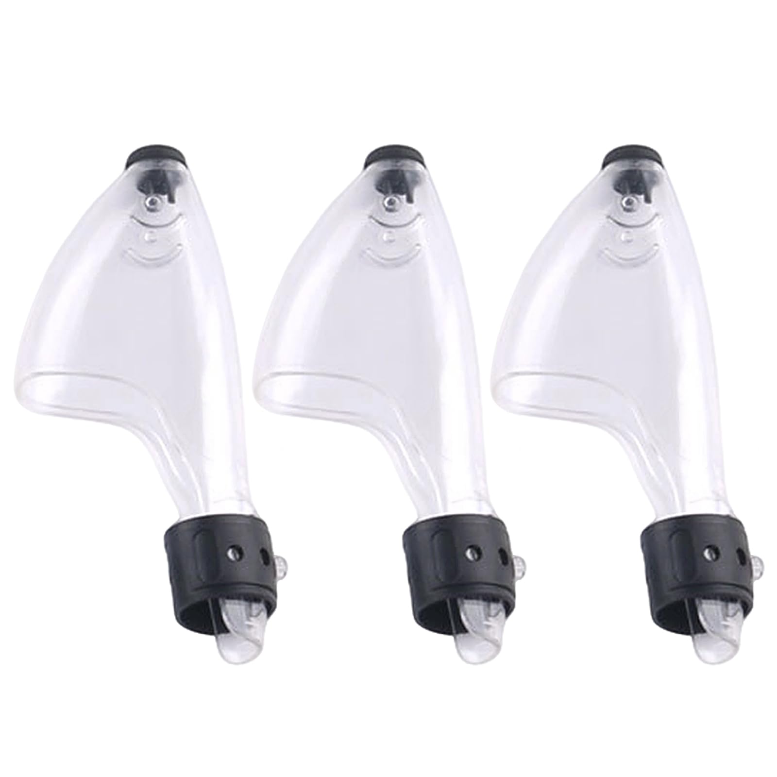 Fahoujs 3pcs Fishing Rod Top Protector Covers Accessory Long Casting Tip Protective Fishing Gear Protective Cover