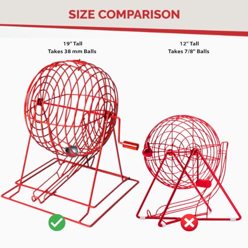 Balles de bingo ping pong pour boulier et souffleur électronique blanc - 6