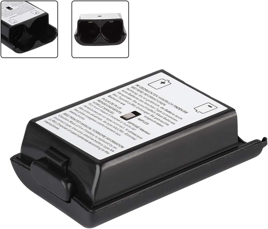 1 PC in bianco o nero per Xbox one/S Game Pad Controller Copri batteria per Xbox Series S/X  44