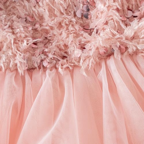 Robe fille 2 ans style tutu de danse confortable avec short intégré - 2