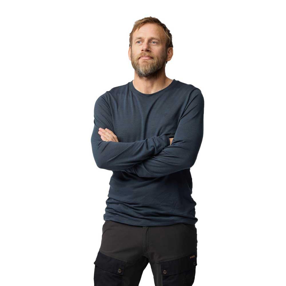 Fjallraven F87194050L Abisko Wool LS M Basalt L