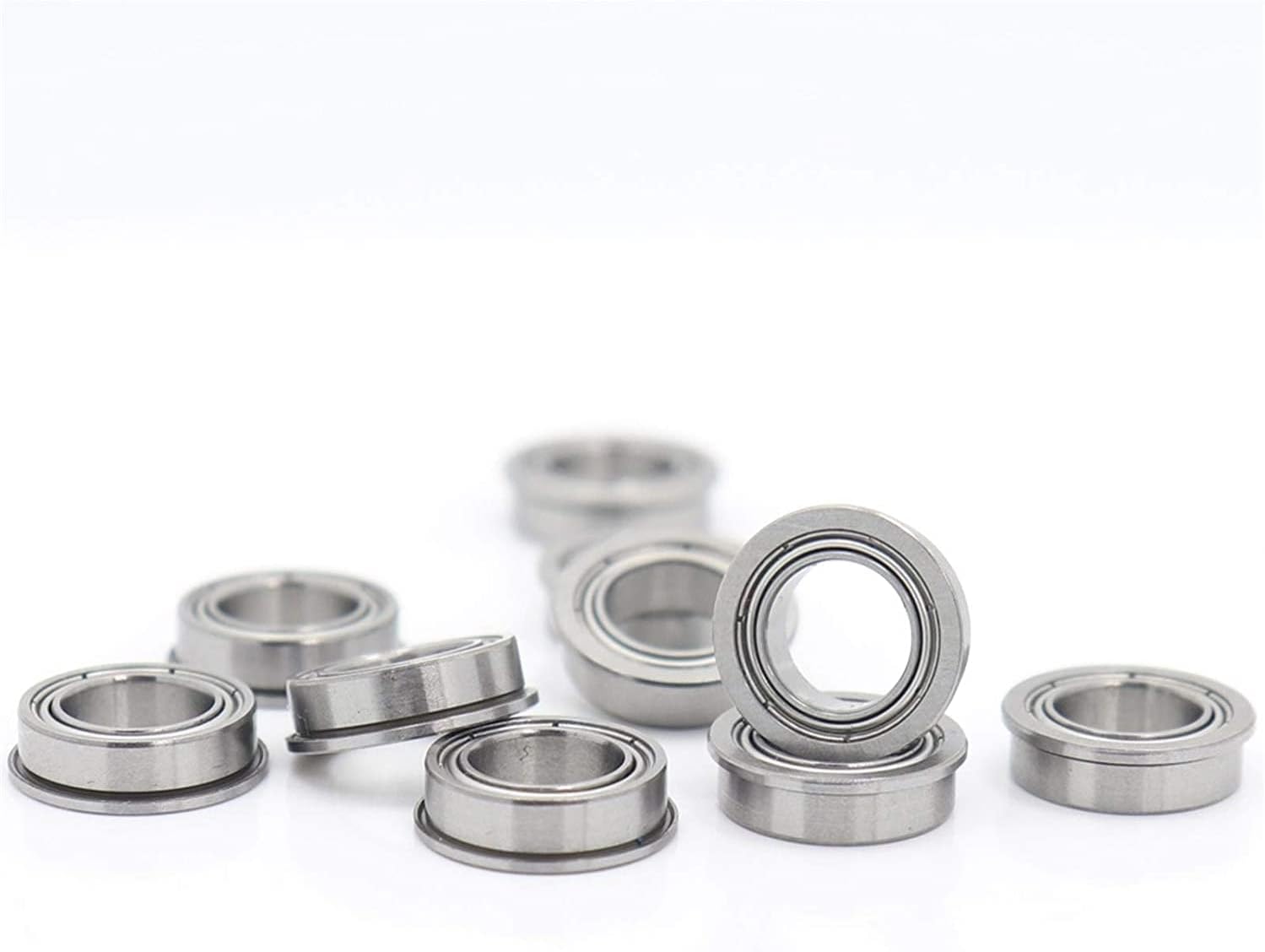 TMP1105 Flange Ball Bearings FR1810ZZ Bearing 7.939x12.7x3.967mm 10PCS Inch Flanged FR1810 Z ZZ