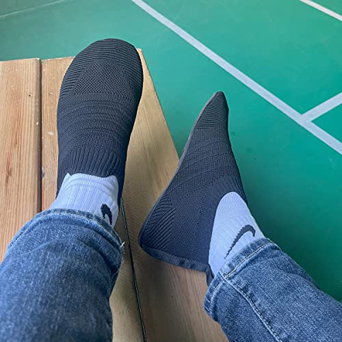 Image of SLEVEL Lightweight Non Slip Travel Indoor Grip House Slipper Socks Unisex Adult Around The House Floor Home Shoes for Women Men