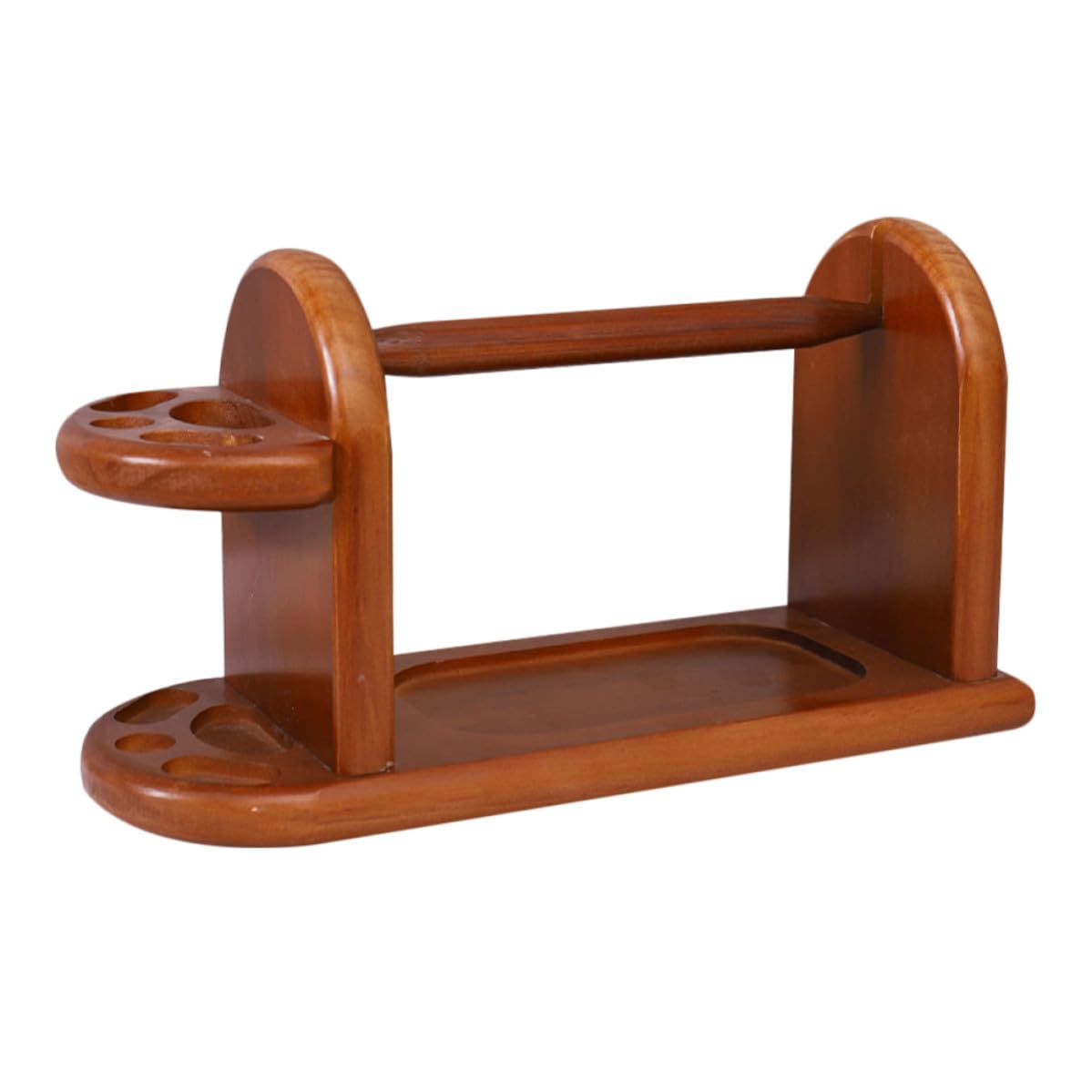 VALICLUD Supporto per Bobine in Legno Base Stabile e Resistenza All'abrasione, Porta Filo per Cucito e Ricamo, Accessorio Pratico per Organizzare Filati