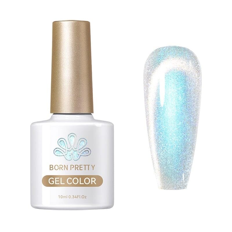 BORN PRETTY 10ml Magic Cat Magnetic UV Nail Gel Polish from BELLE GAGA Semi-Transparent Aurora Crystal Cat Eye Gel Nail Supplies for Professionals (56819-4)-image-42