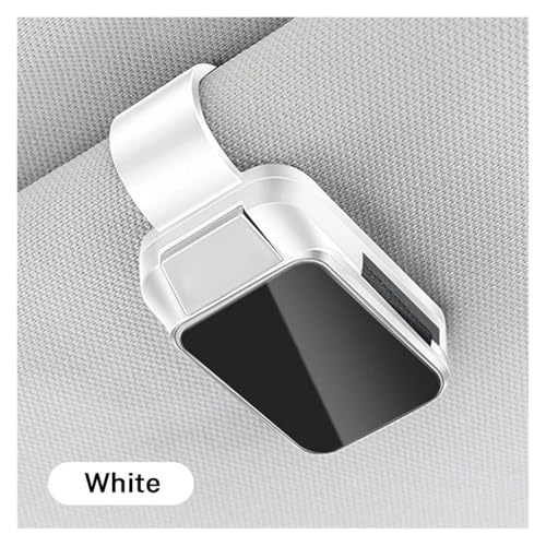 Support de lunettes Fiat 500 et 595, boîte de rangement de luxe blanche - 5
