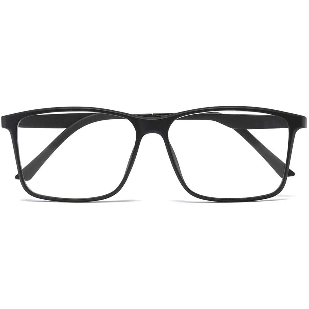 KoKoBin Lesebrille Anti-Blaulicht für Herren und Damen Blaulichtfilter Computer Lesehilfe Federscharnier Tr Brille(Schwarz，+2.5