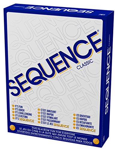 Jax Sequence Trilingual - Original Game With French & Spanish Instructions #TOP2