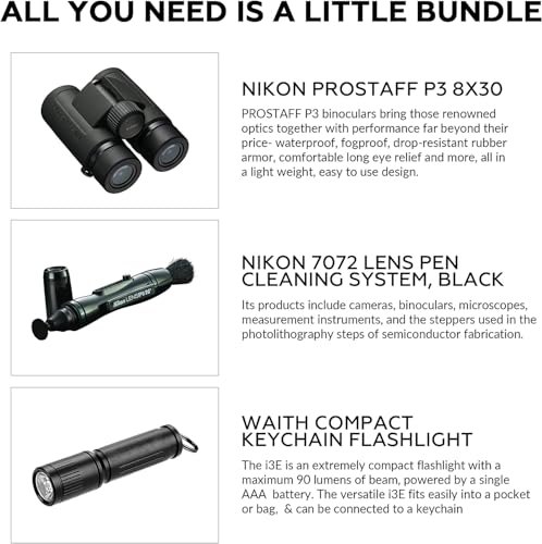 Binoculares Nikon PROSTAFF P3 8x30 Impermeables Compactos miniatura 2