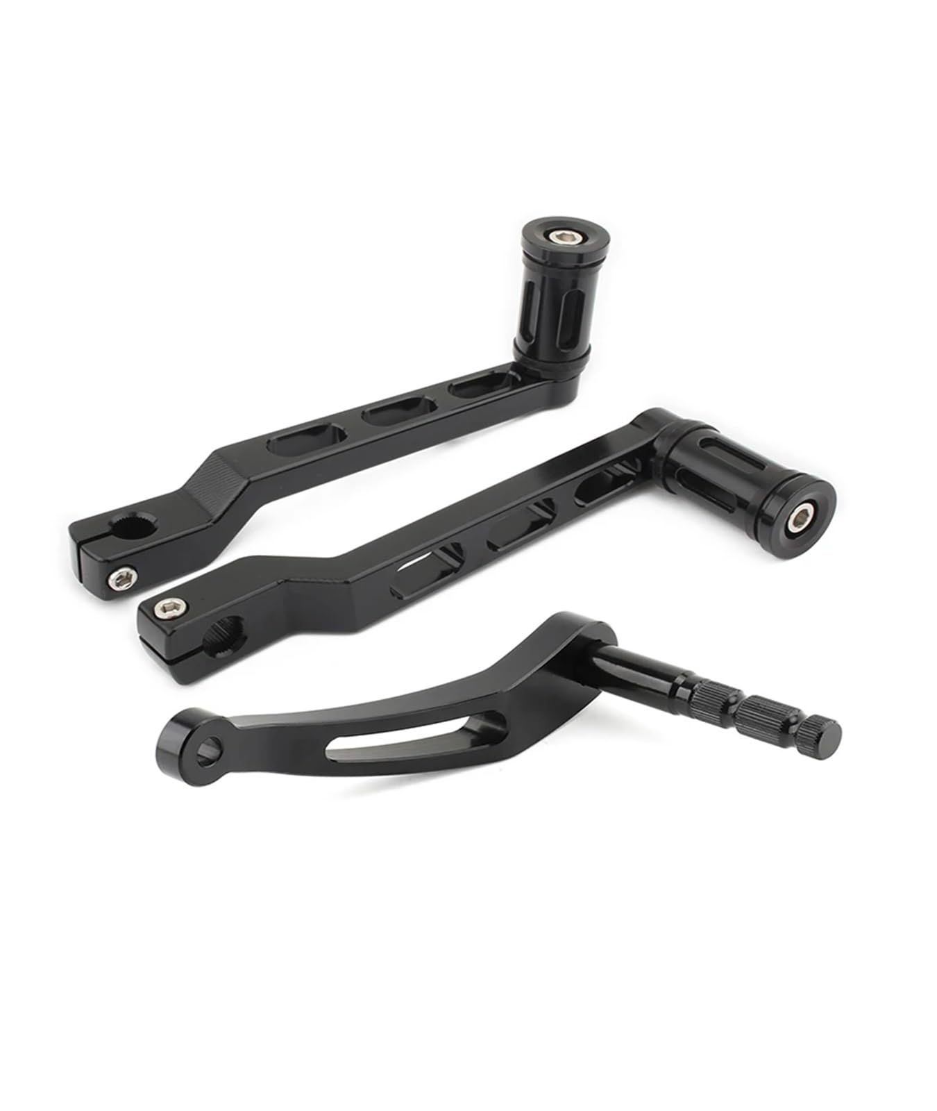 SYC27QP Shift Pedal Lever Motorcycle Extended Shifter Shift Rod Lever Arm Shift Lever Shifter Pegs for Softail Slim FLSL for Fat Boy FLFB Breakout FXBR 18-23