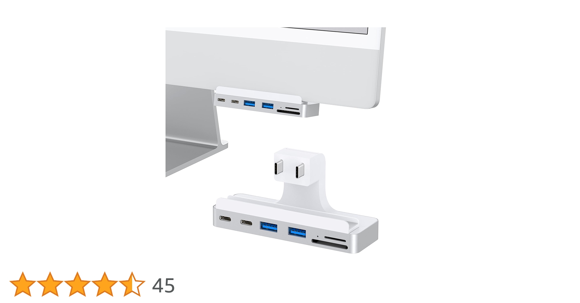 Mac (Apple) -  iMac 24 M1 R4.12.20新品購入 超極上品 USB-C HUB付 iMac 24 M1 R4.12.20新品購入 超極上品 USB-C HUB付