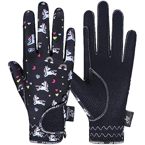AFE Unicorn Design Kids Riding Gloves Cover