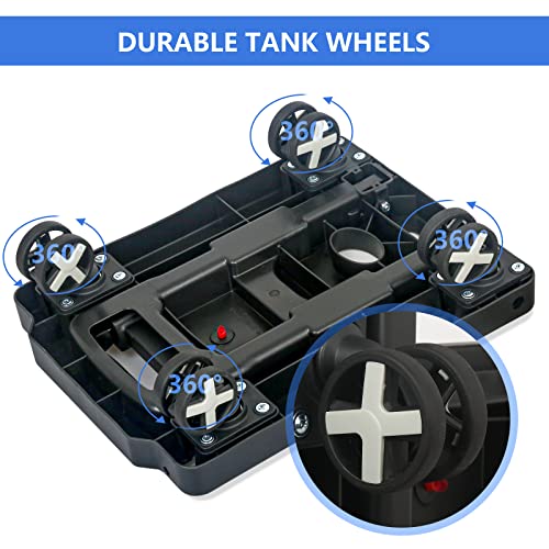 Lidtop Folding Hand Truck Dolly, Foldable Dolly Cart For Moving, Lightweight Portable Luggage Cart With Rotate Wheels, Utility Cart Adjustable Handle, Collapsible For Travel Shopping Airport Office #TOP4