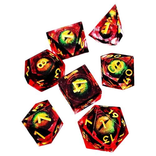 Dados de rol para juego de mesa y reuniones familiares kit portátil para diversión en el hogar