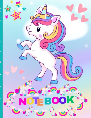 Unicorn Journal and Sketchbook: Journal and Notebook for Girls - ...