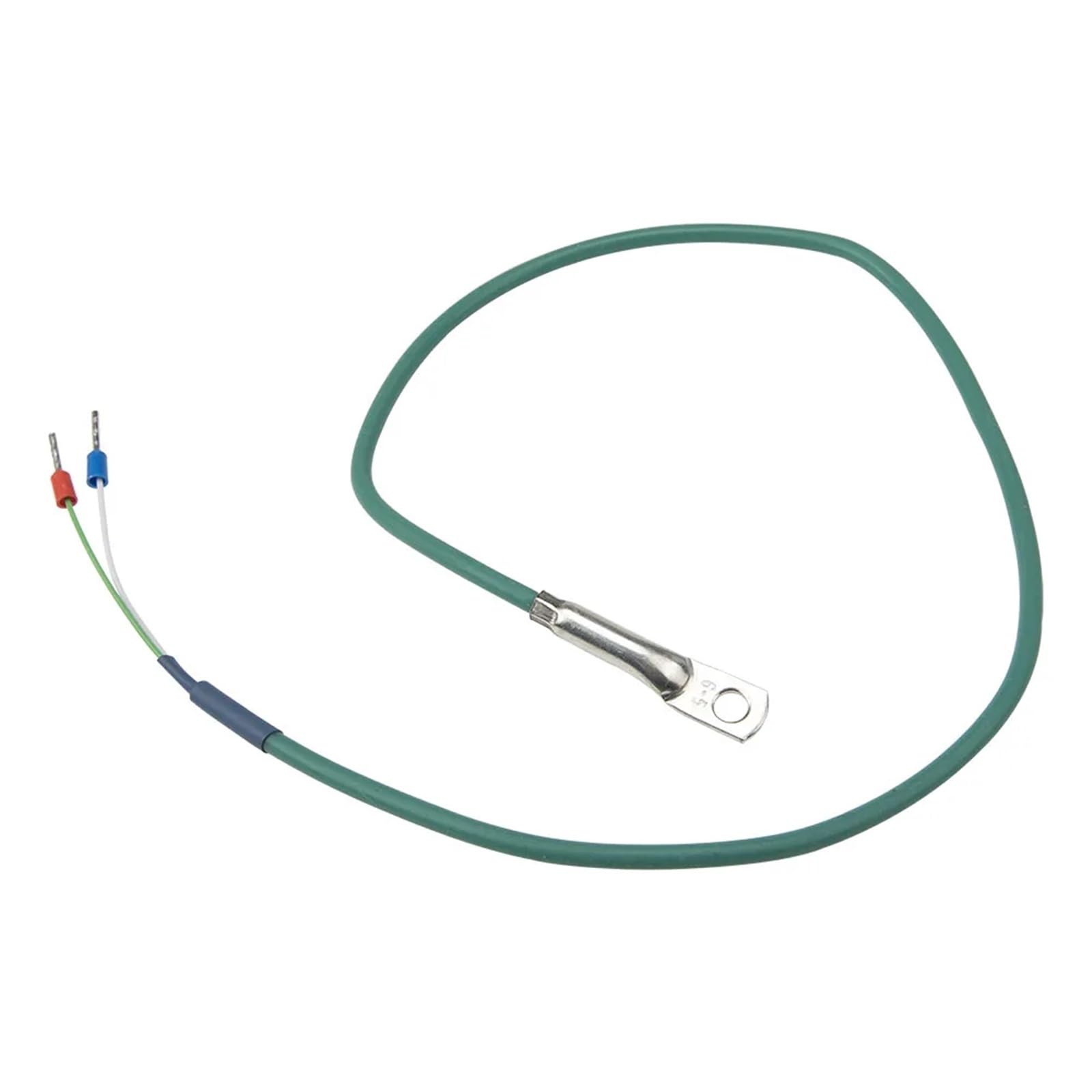 Cable de gel de sílice de 0.5m con termopar tipo K y cabezal de anillo para sensor térmico 6