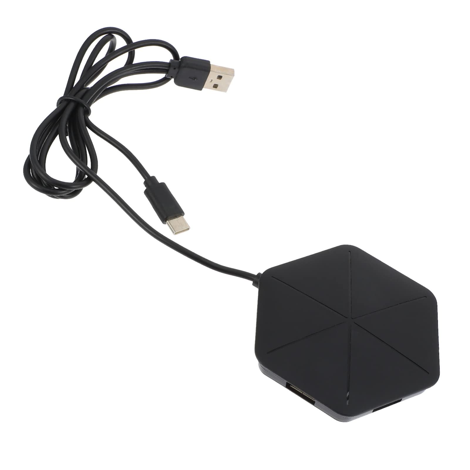 NUOBESTY 2pezzi Hub Usb Multifunzionale Portatile Otg Adattatore Compatibile Per Computer Tablet e Smartphone Design Trasferimento Type-c Otg