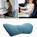 Retoo Lendenkissen Orthopädisches 23x13x46 cm, Lendenwirbelkissen aus Memory Foam, Rückenstützkissen mit Atmungsaktives Material, Universell für Bett, Stuhl, Auto, zur Schmerzlinderung im unteren Rück