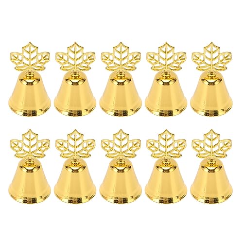 WOOXGEHM 10pcs Table Number Holders, European Style, Rust Prevention Metal Place Card Holders, Innovative Bell Shaped Table Picture Holder for Event Wedding Restaurants