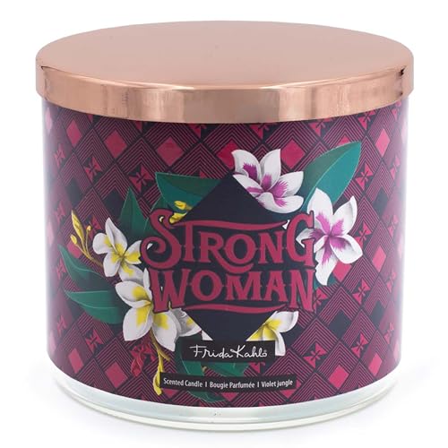 Kavanozda kokulu mum, Strong Woman, sevgililer günü hediyesi, tatlı kokulu mum, 3 fitil kokulu mum, uzun yanma süresi (60 saat), kokulu mum, soya mumu