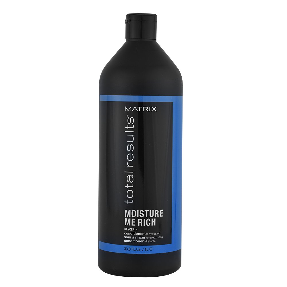 Matrix Moisture Me Rich, Moisturising Conditioner to Leave Hair Shiny and Feeling Soft, for Dry, Brittle Hair, Total Results 1000ml
