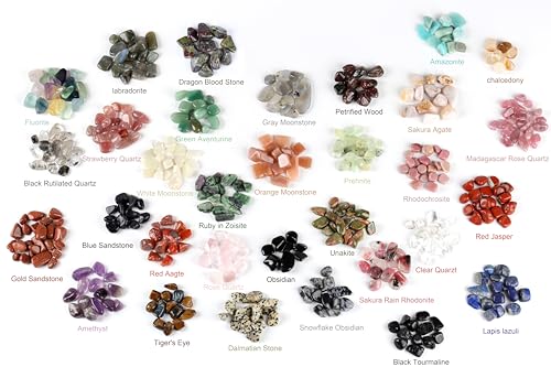 Image of ZenQ 1 lb Crystal Chips, Tumbled Stone Chips for Crafts | Polished, Undrilled Gemstones for Resin Art, Vase Filler, Plant Decor, Candle Making, and DIY Projects