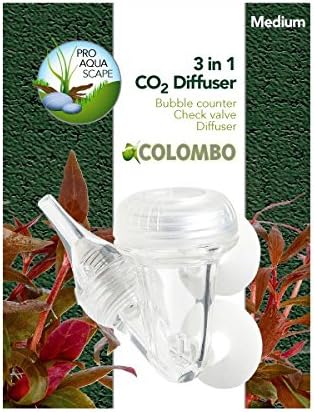 Colombo 3 in 1 CO2 diffuser Large, Clear