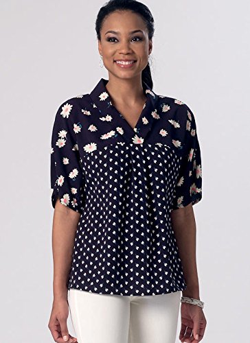 Mccall's Patterns M7359 Misses' V-Neck Dolman Sleeve Tops, Zz (Large-X-Large-Xx-Large) #TOP1