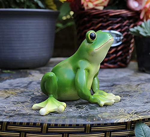 Statue grenouille résine grand modèle pour combler le vide d'une cour extérieure - 4