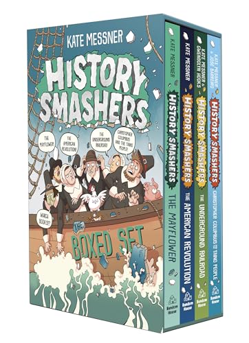 History Smashers: The Boxed Set: The Mayflower; The American Revolution; The Underground Railroad; Christopher Columbus and the Taino People (4-Book Box Set) - image 1