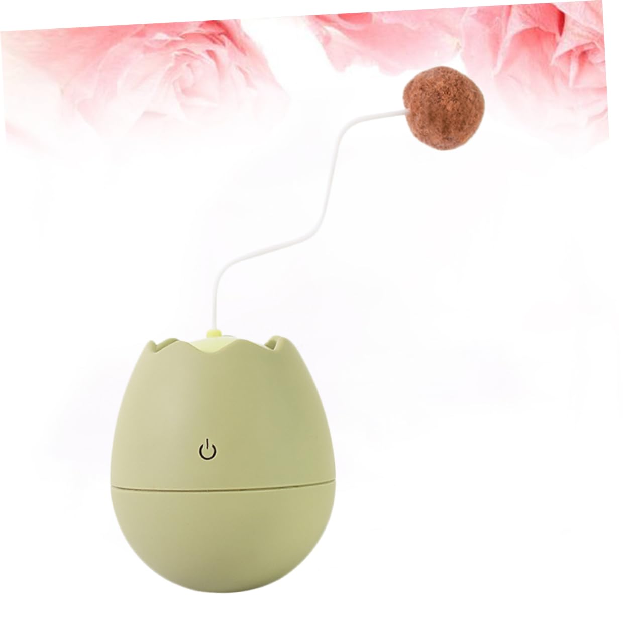 BESPORTBLE Jouet Interactif pour Chat Design Coquille Œuf Électrique Rotation Stimule Instinct De Chasse