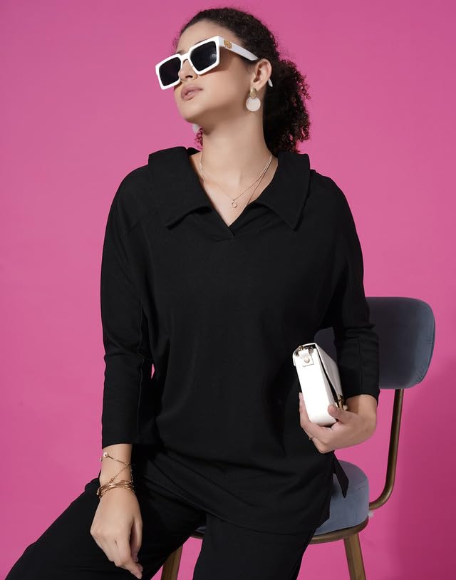 Image of SIRIL Women's Solid Co-Ord Set