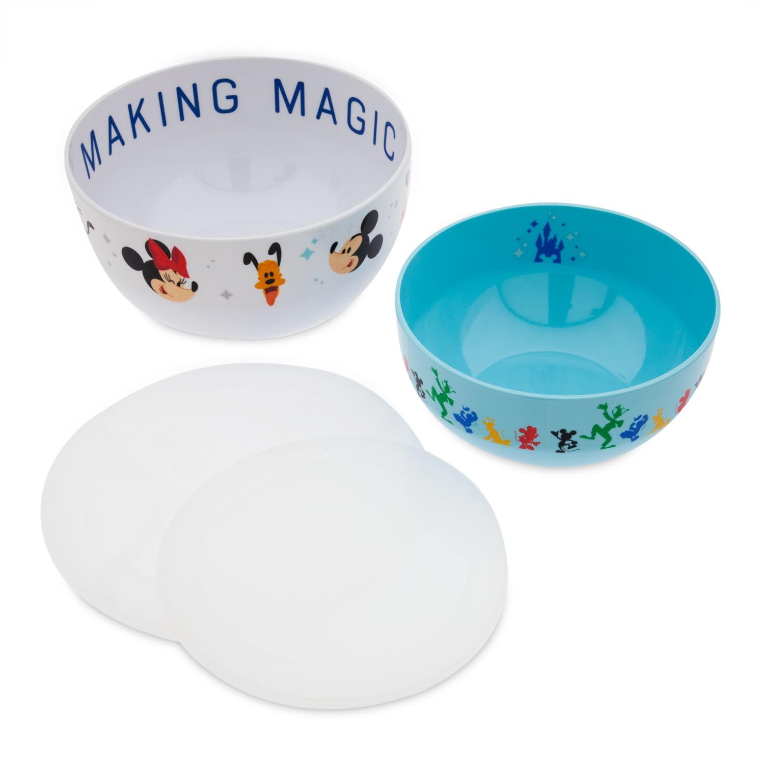 Amazon.com: Disney Mickey Mouse and Friends Bowl Set with Lids