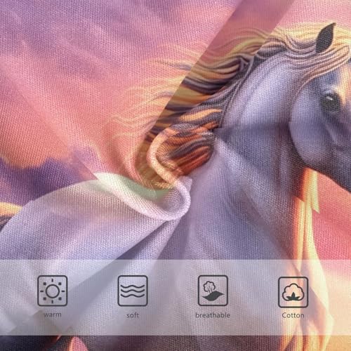 Majestic Horse Running Sunset Girls Underwear Toddler 2t Cotton Girl Panties Cute Colorful Underpants Briefs3