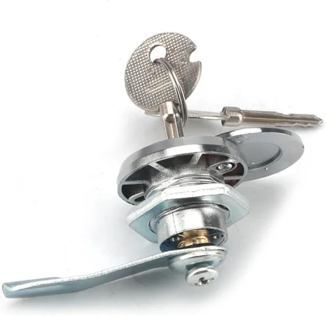 with Cover A400-1 Electric Cinet Box Turn Tongue Lock File Round Switch Door 1Pcs