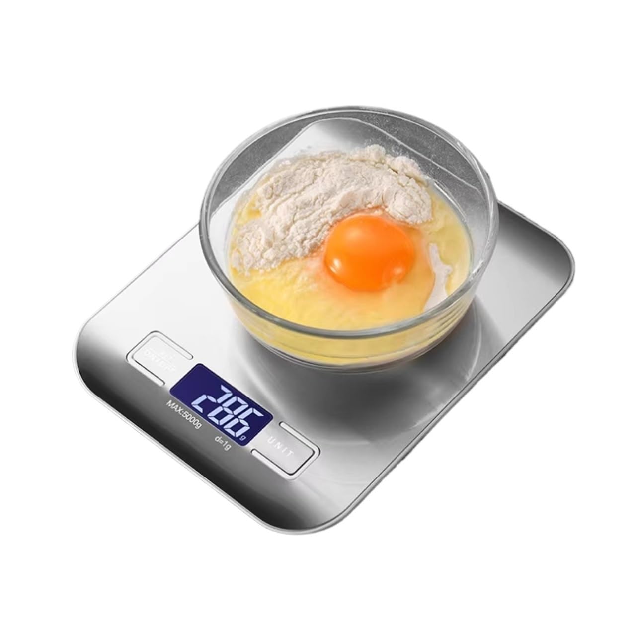 Digital Scales, Multifunction Electric Digital Kitchen Food Scale LCD Display,Precise Waterproff Measuring Scale