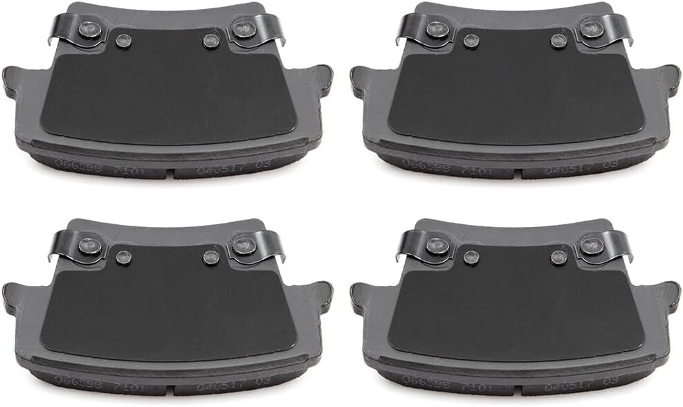 ECCPP D1057-7964 Rear Ceramic Disc Brake Pad Set Fit For Chrysler 300 2005-2019,For Dodge Challenger 2009-2019,For Dodge Charger 2006-2019,For Dodge Magnum 2005-2008